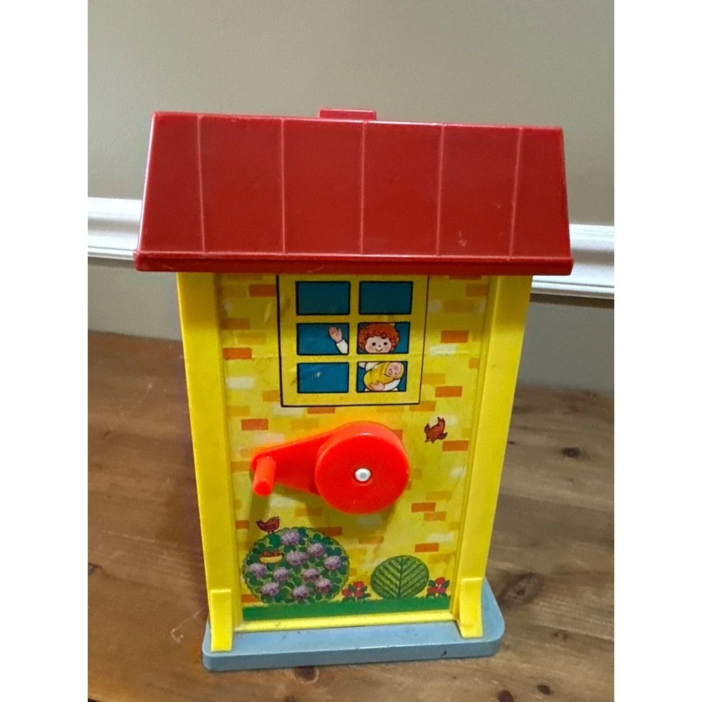 Vintage Fisher Price Play Family Childrens Hospital 931 Little People Set 1970s